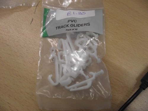 Pvc track gliders curtain - track,