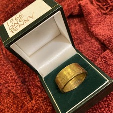24K Gold Plated Handmade 1966