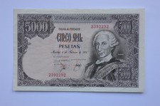 Bance de Spain 5000 Pesetas