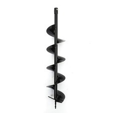 Earth auger metal drill bit - metal,