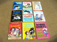 9 horrid henry by francesca simon books