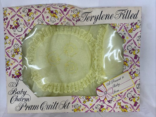 Vintage baby charm lemon - charm,