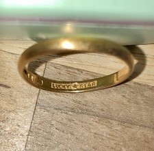 1953 Coronation 22k Gold Ring