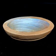 Hardwood soap dish with