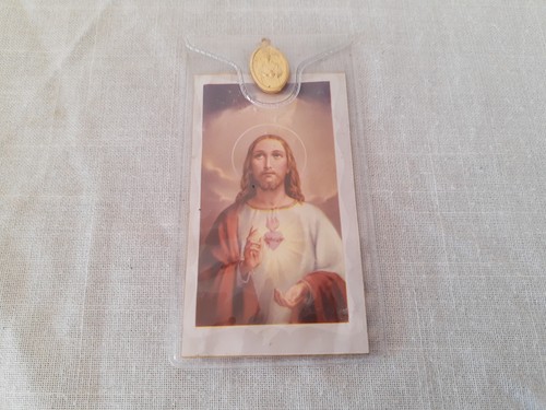 Vintage metal pendant - metal, jesus