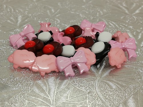 10x buttons variety penguins - 10x,