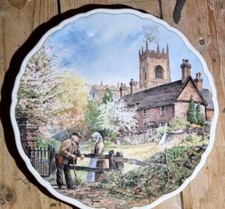 Village Life Plate Anthony