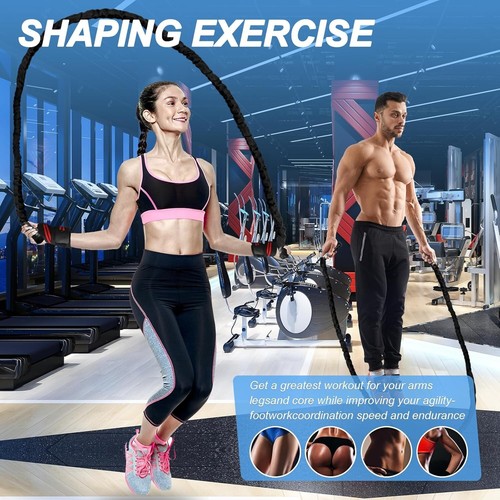 Heavy weighted skipping - skipping, rope
