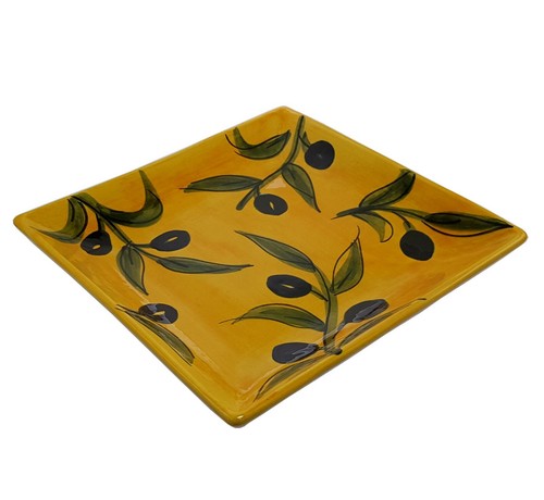 Square plate serving dish - square,