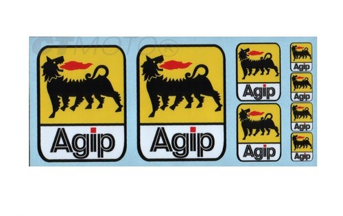 Agip decals stickers - stickers,