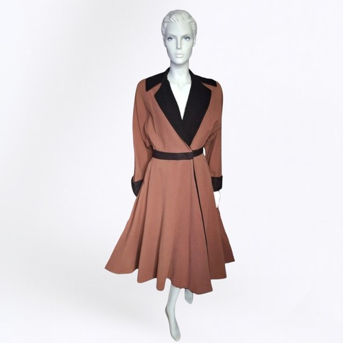 Abc model 1940s 50s coat - 50s,