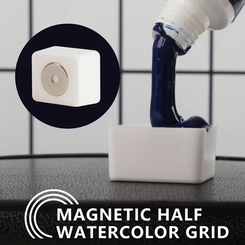 Magnetic watercolour half pans - magnetic,