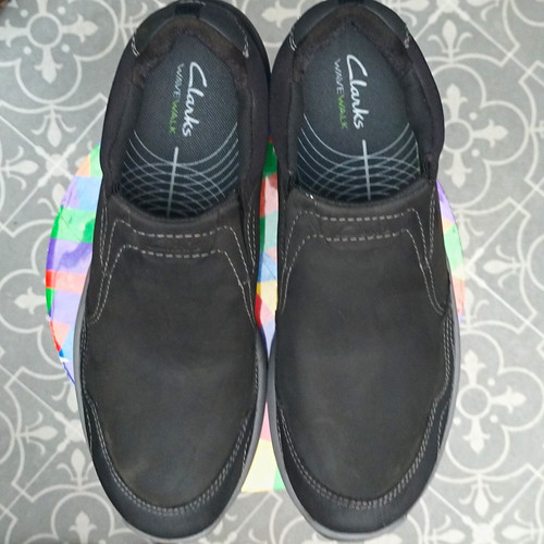 Clarks wavewalk men leather - clarks, men's
