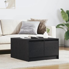 WALPLUS Coffee Table Black Oak