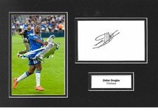 Didier Drogba Signed 12x8