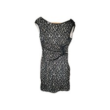 Reiss alma black lace bodycon - alma,