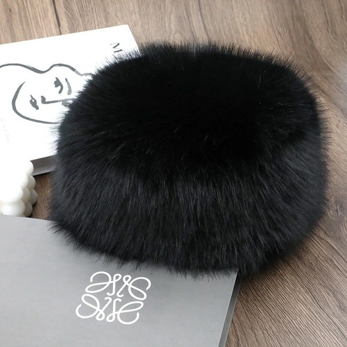 Women russian fluffy faux fur - russian,