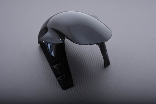 Black front fender mudguard - black,