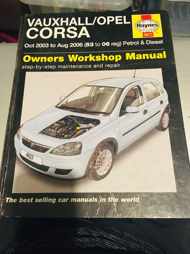 Haynes 4617 vauxhall opel - 4617, vauxhall/opel