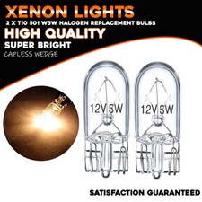 T10 501 Xenon Bulbs Side Light