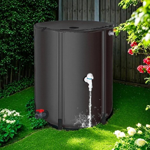 Collapsible rain barrel - collapsible,