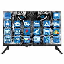 22" 12V or 240V TV Frameless Full HD 1080p 3xHDMI 2xUSB Motorhomes Caravan Boat