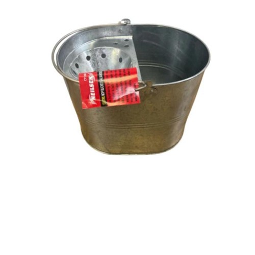 13l galvanised steel mop - galvanised,