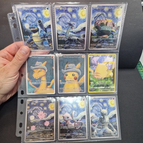 Pokemon van gogh - pokemon, night