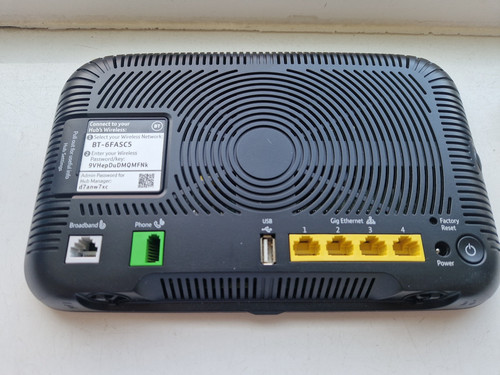 Smart hub wireless router - bt,
