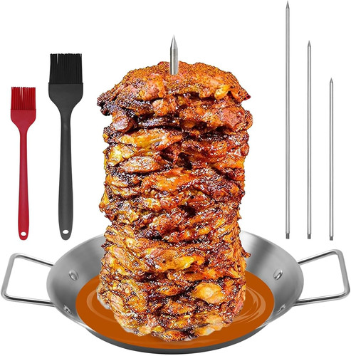 Vertical kebab skewer - skewer, stand