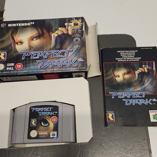 Perfect dark nintendo pal - dark,