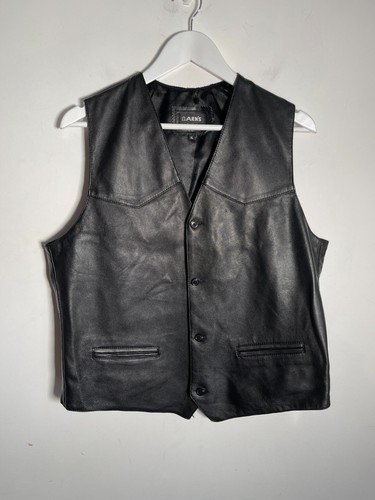 Arm leather waistcoat - arm's, xl