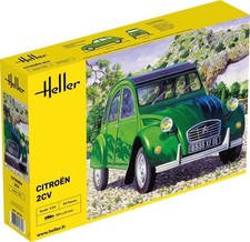 Platz Heller 1/24 Citroen 2Cv