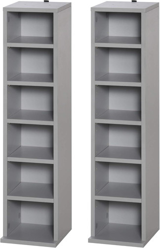 Homcom 204 media display - media,
