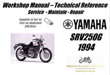 Yamaha  SRV250G SRV250 Service