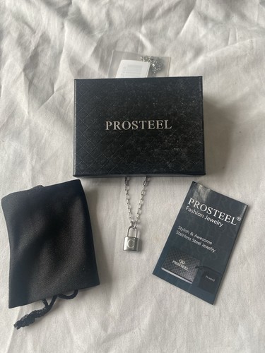 Prosteel padlock necklace - prosteel,