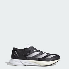 Mens adidas Adizero Adios 8 Shoes in Black/White - UK7 US7.5