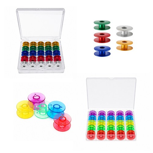 Plastic sewing machine - plastic, bobbins