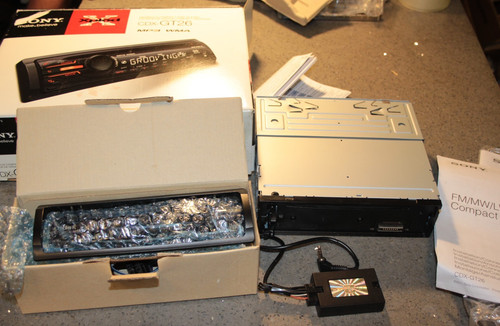 Sony xplod cdx gt26 car - xplod, cdx-gt26