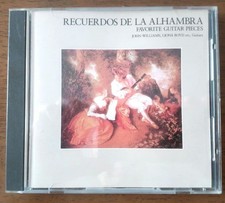 Memories of the Alhambra: All the famous guitar songs J. Williams CD album!