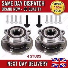 VW GOLF MK6 2008-2016 FRONT OR REAR WHEEL HUB & BEARING KIT PAIR X2