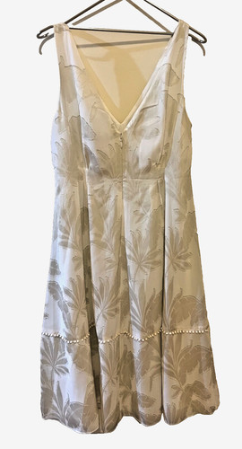 Ann taylor ivory fern dress - ivory,