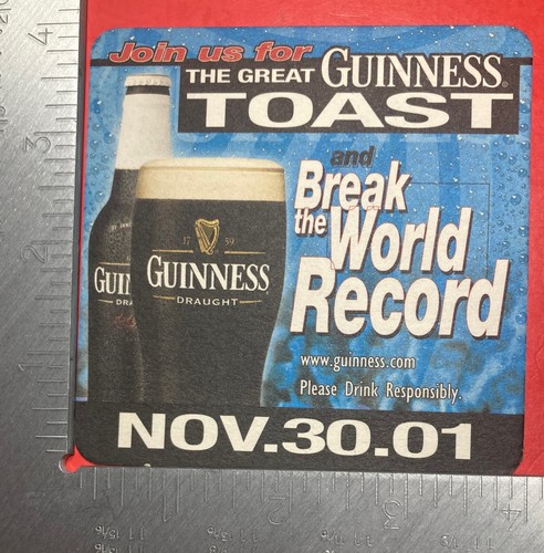Guinness toast - guinness, (nov.30.01)