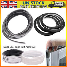 10M Hairy Seal Brush Pile Window Sliding Door Draught Excluder Weathe Strip Tape