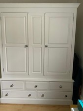 White Wooden Wardrobe