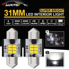 31mm Car Festoon White LED SMD