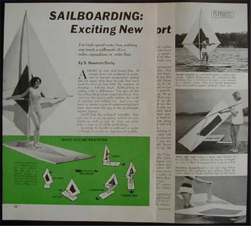 Sailboard 1965 how to - sailboard, how-to