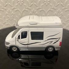 White Motorhome Camper Van
