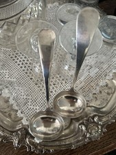 Pair Antique Silver Plated