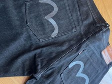 EVISU Black Denim Jeans 36L